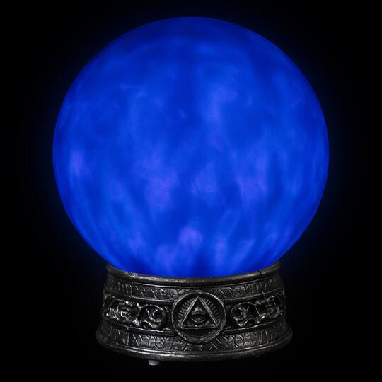 8" LED Lighted Mystical Crystal Ball with Sound